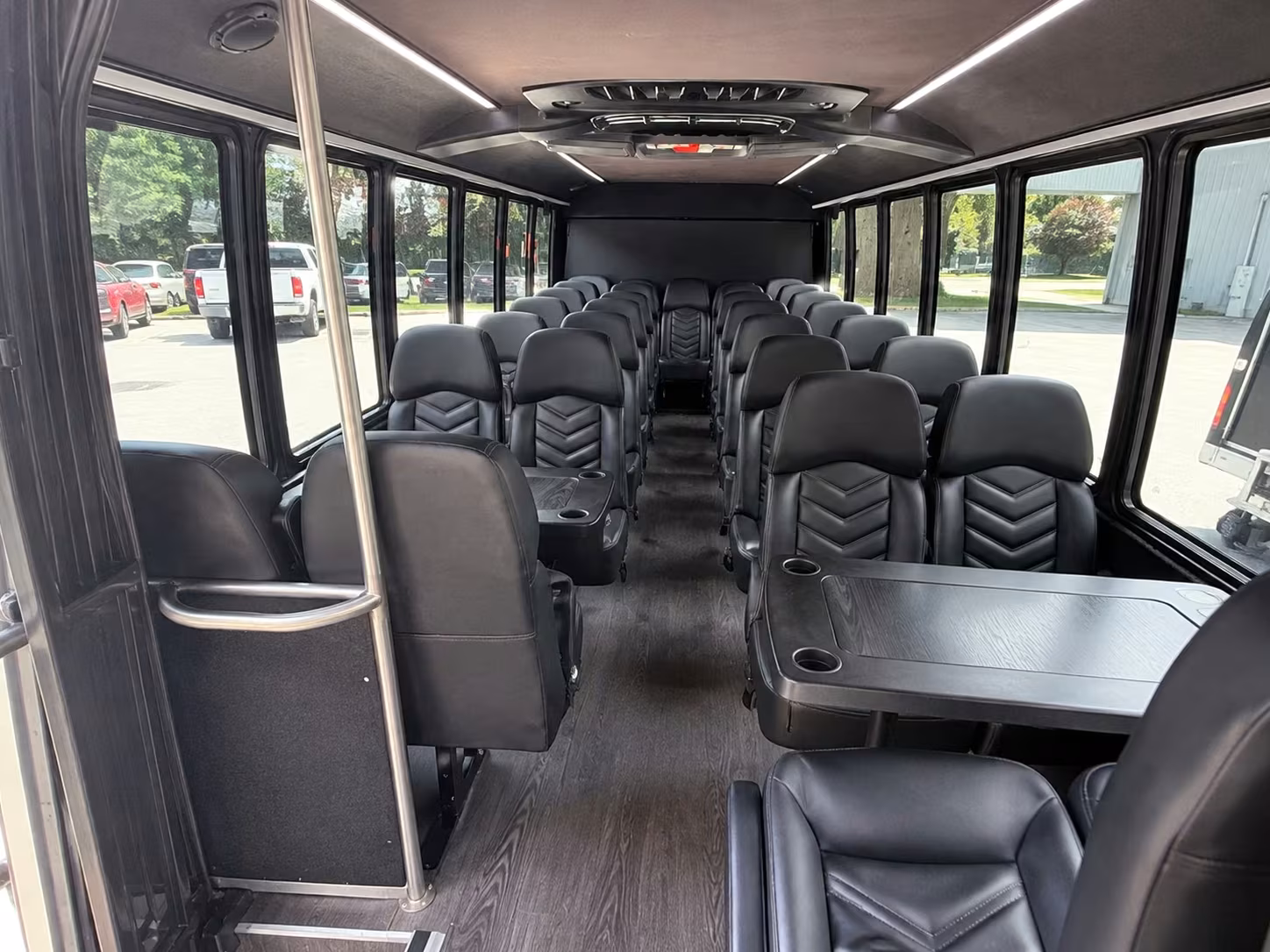 20 passenger minibus interior
