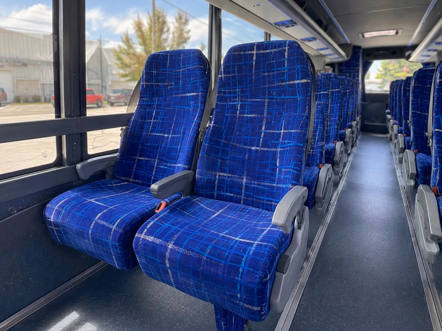 how bus type and size change charter bus prices in lynchburg virginia