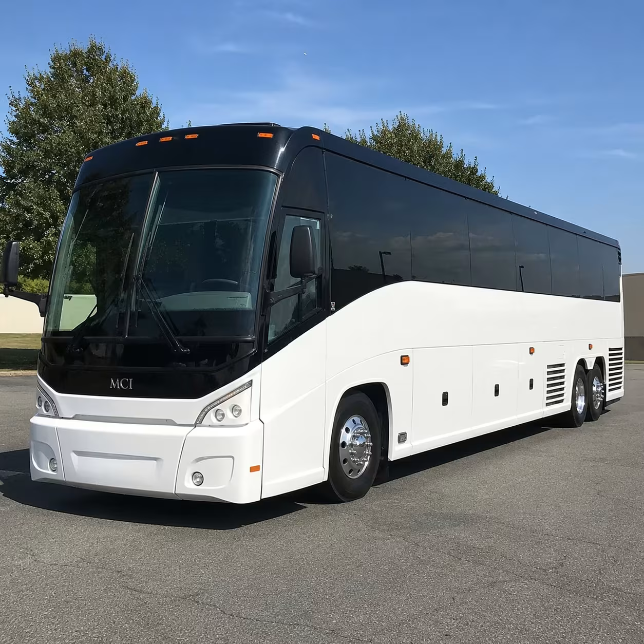 lynchburg charter bus rental exterior