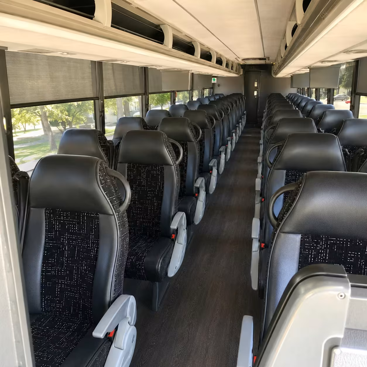 lynchburg charter bus rental interior