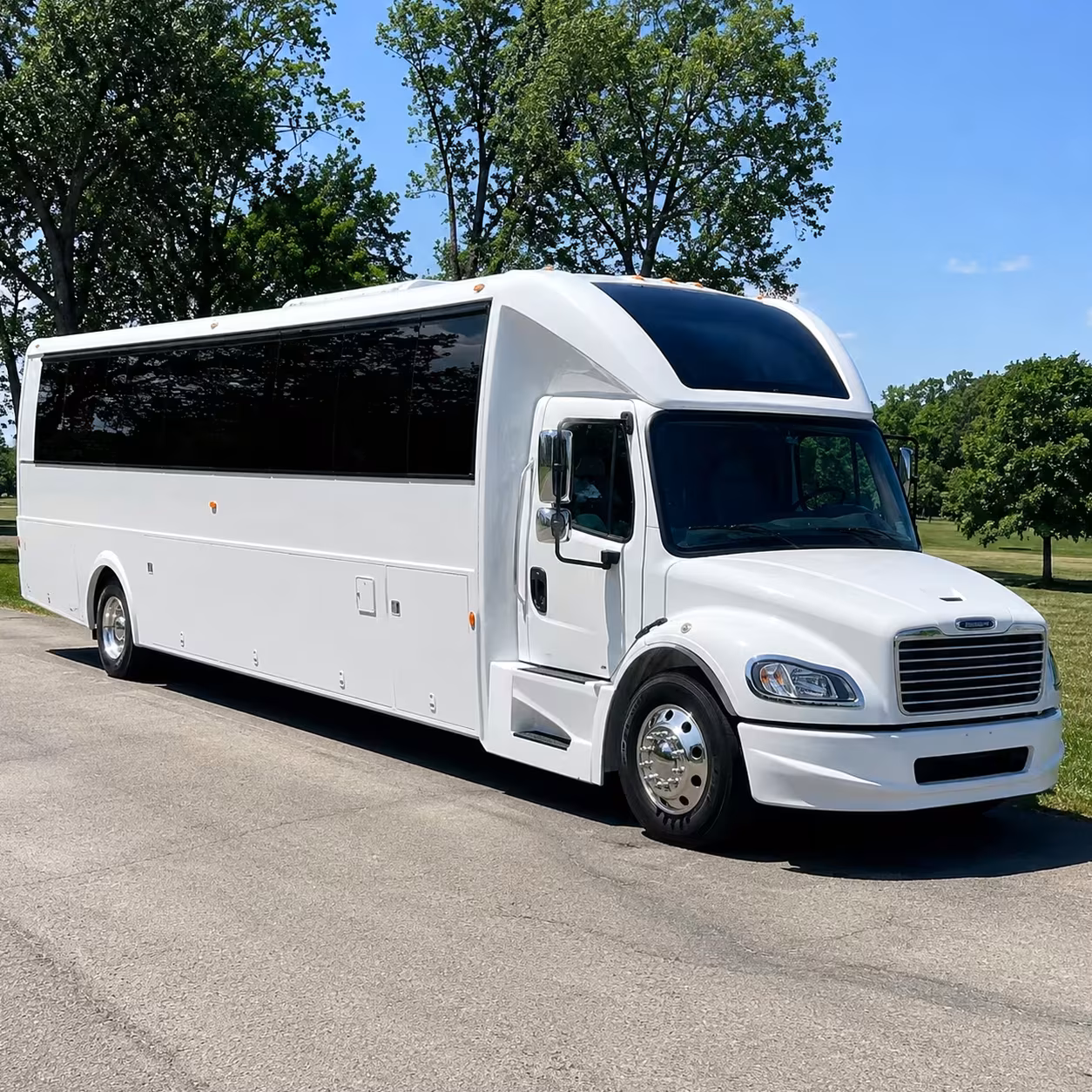 lynchburg party bus rentals for riverfront amphitheater concerts