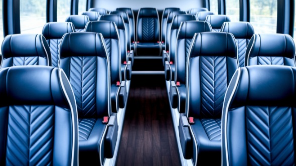 lynchburg 20 passenger minibus inside