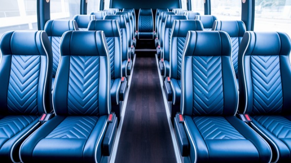 lynchburg 25 passenger minibus inside