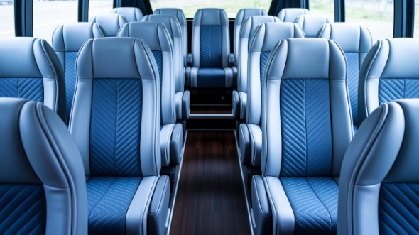 lynchburg 28 passenger minibus inside