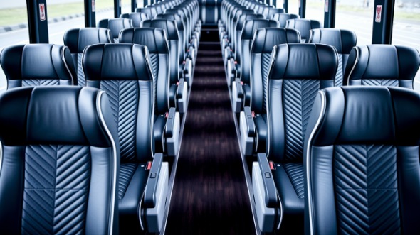lynchburg 54 passenger charter bus rental
