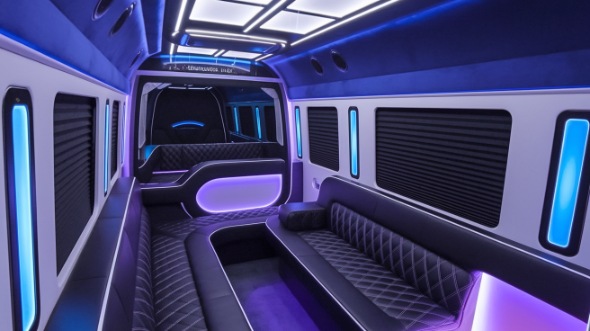 lynchburg party bus rental inside