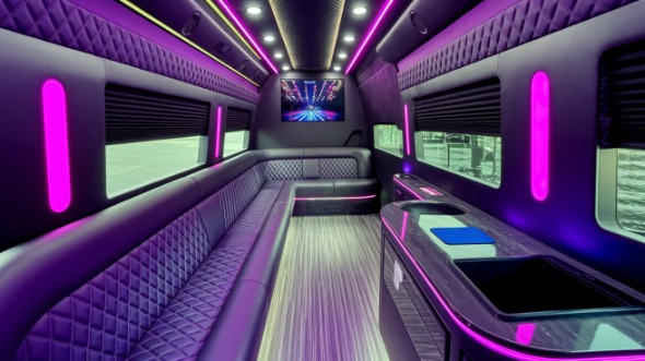 party bus rental interior lynchburg